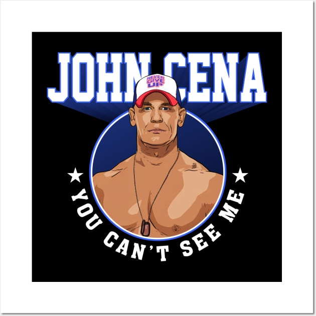 Wwe John Cena Smack Down! Wall Art by SmartLegion